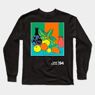 Still Life - Minimalist Style Illustration Artwork Long Sleeve T-Shirt